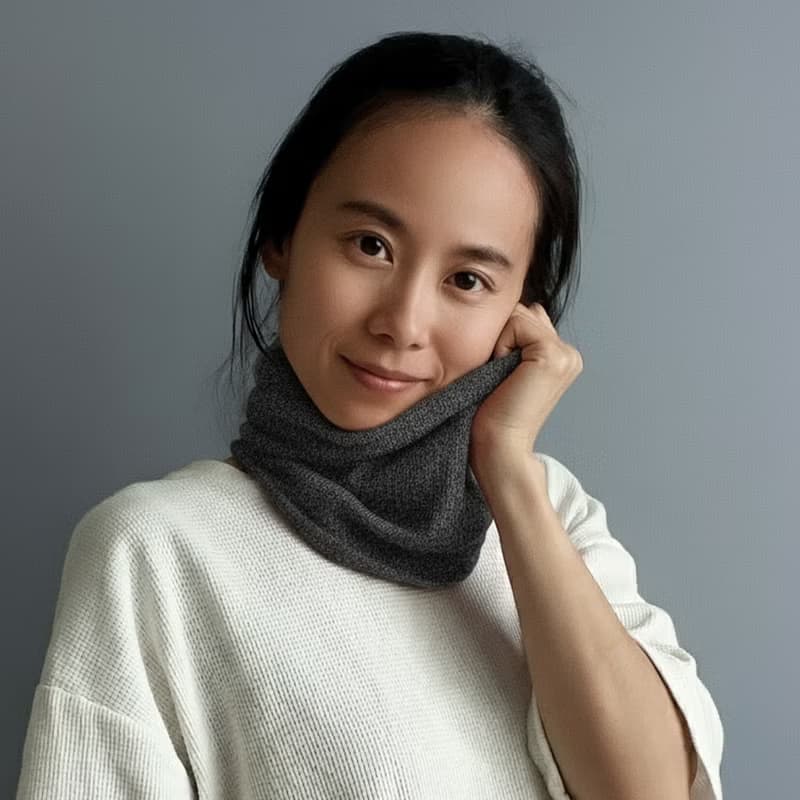 獨家訂製輕量款  尼泊爾輕質羊毛脖圍