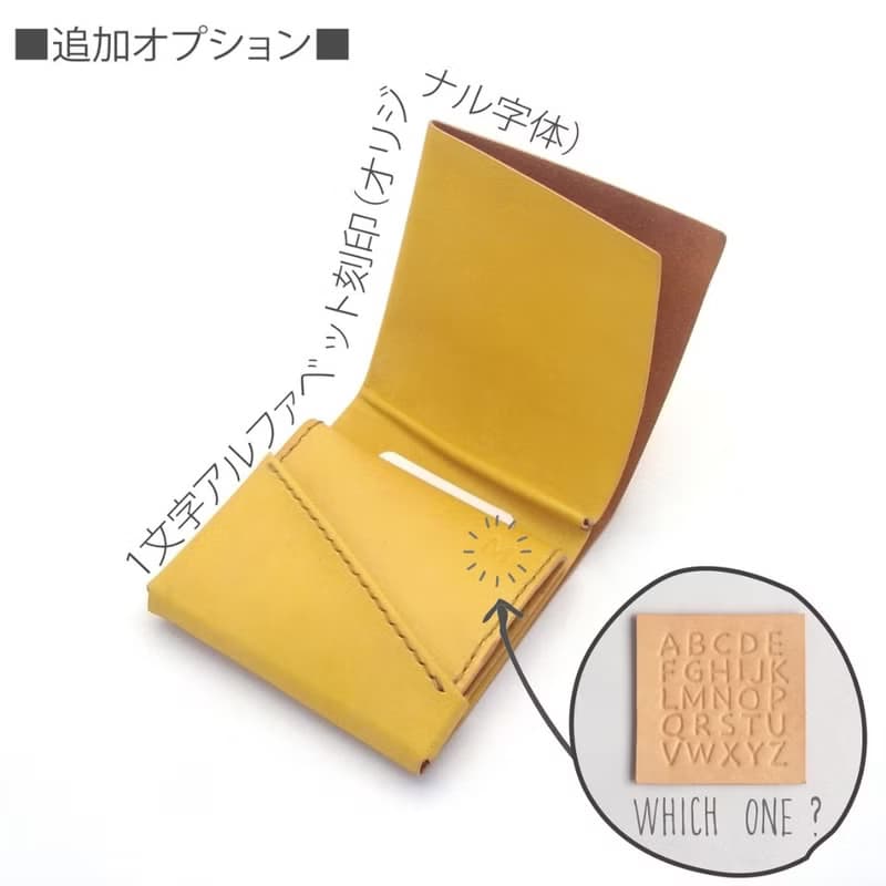 【ミニ財布】革 ツートン 12通り 草木染め 右利き 手縫い 手染め 手作り【chotof/ちょとふ】
