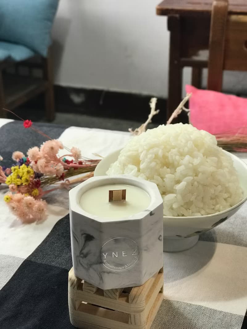 【ICHUN】香米白飯蠟燭  大豆蠟  禮物 食物蠟燭首推