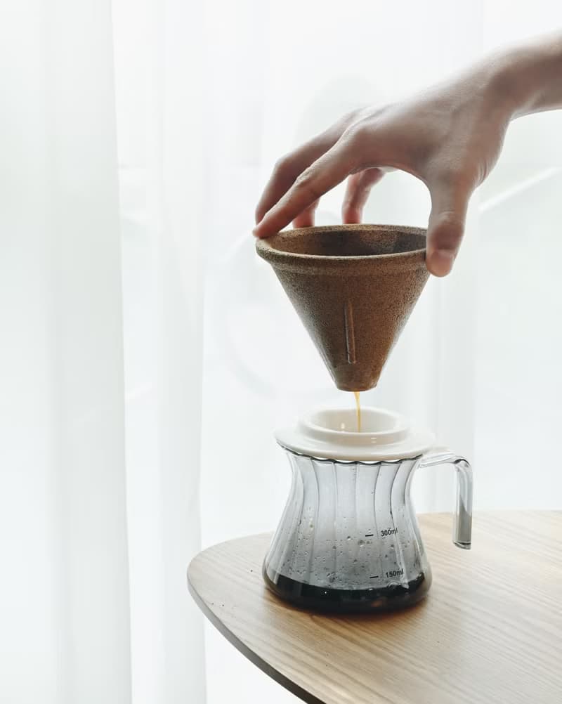 【陶瓷球砂濾杯】【大錐型全套4件組】全球首創 免濾紙濾杯首選