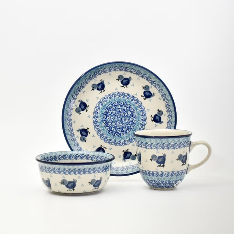 波蘭手工陶獨享3件組