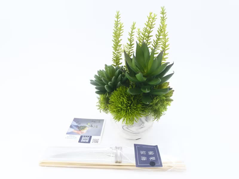 蘆薈多肉組合香氛植栽/擬真植物/人造盆栽/綠化/佈置/禮物