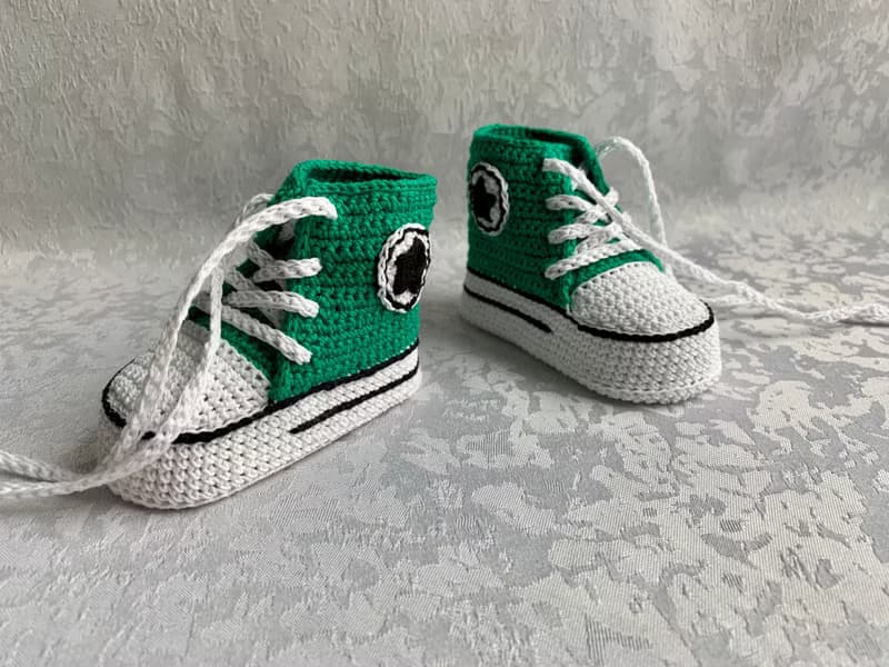 Cute Converse Baby Shoes for photoshoot Baby booties Gift for a boy and a girl