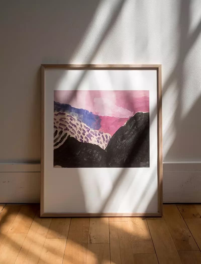 Isis Maakestad - 瑞典藝術家設計海報 LANDSCAPE POSTER