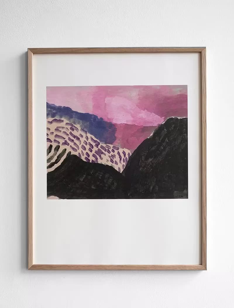 Isis Maakestad - 瑞典藝術家設計海報 LANDSCAPE POSTER