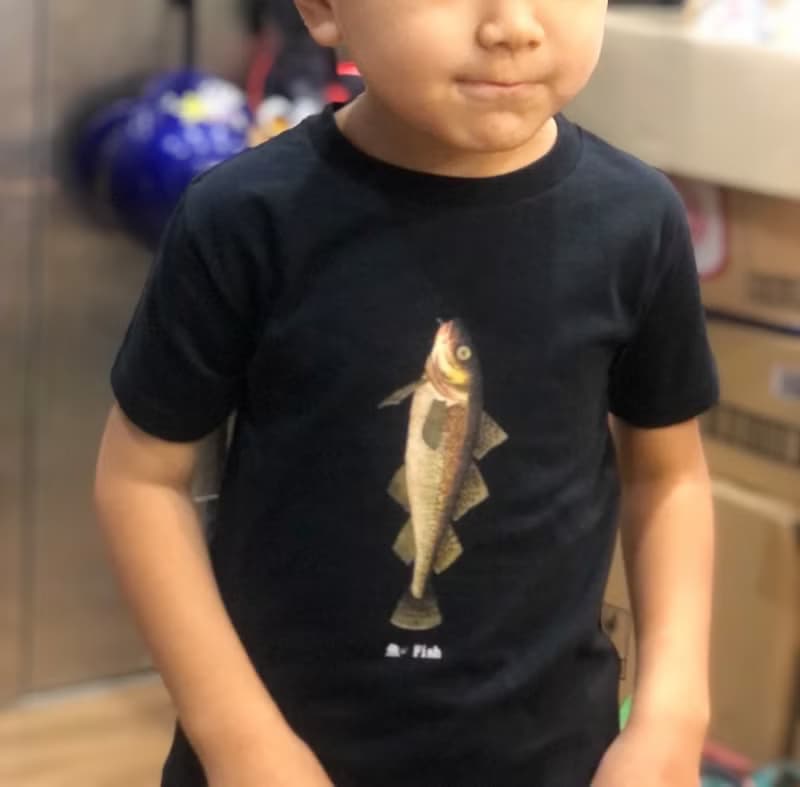 兒童短袖T恤-魚 Fish