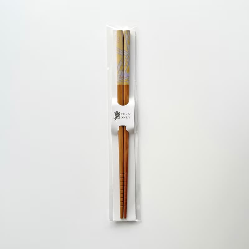 蕨美食光竹筷3.0 - 三葉茀蕨 | 竹筷 筷子 餐具 環保 外帶 攜帶