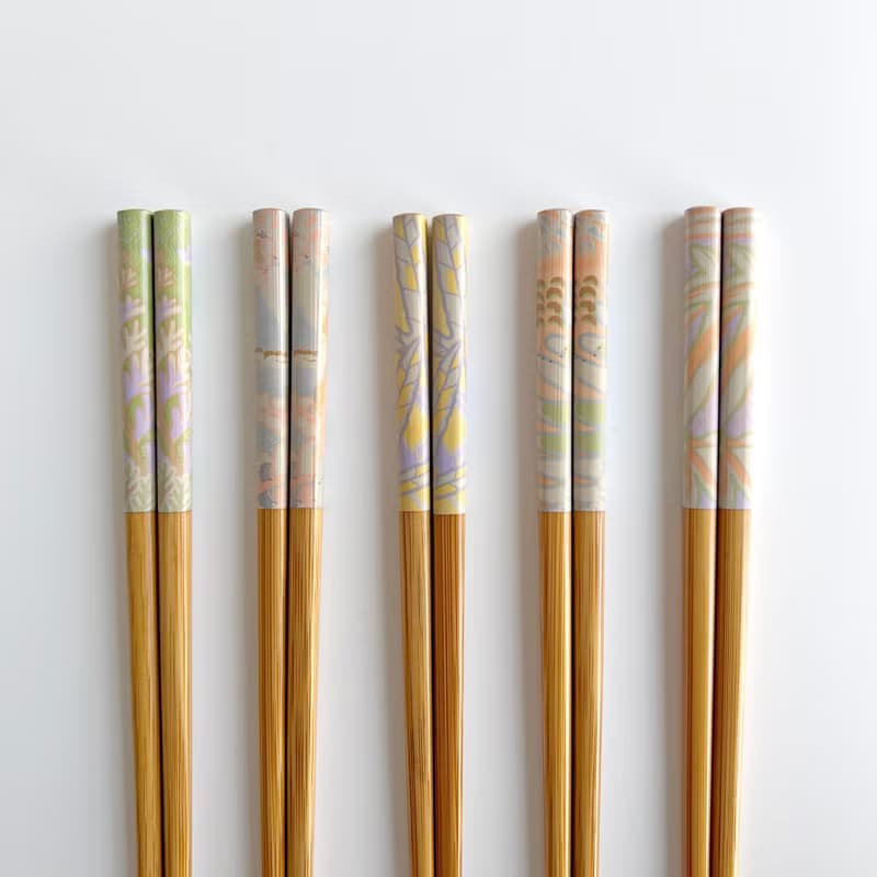 蕨美食光竹筷3.0 - 三葉茀蕨 | 竹筷 筷子 餐具 環保 外帶 攜帶
