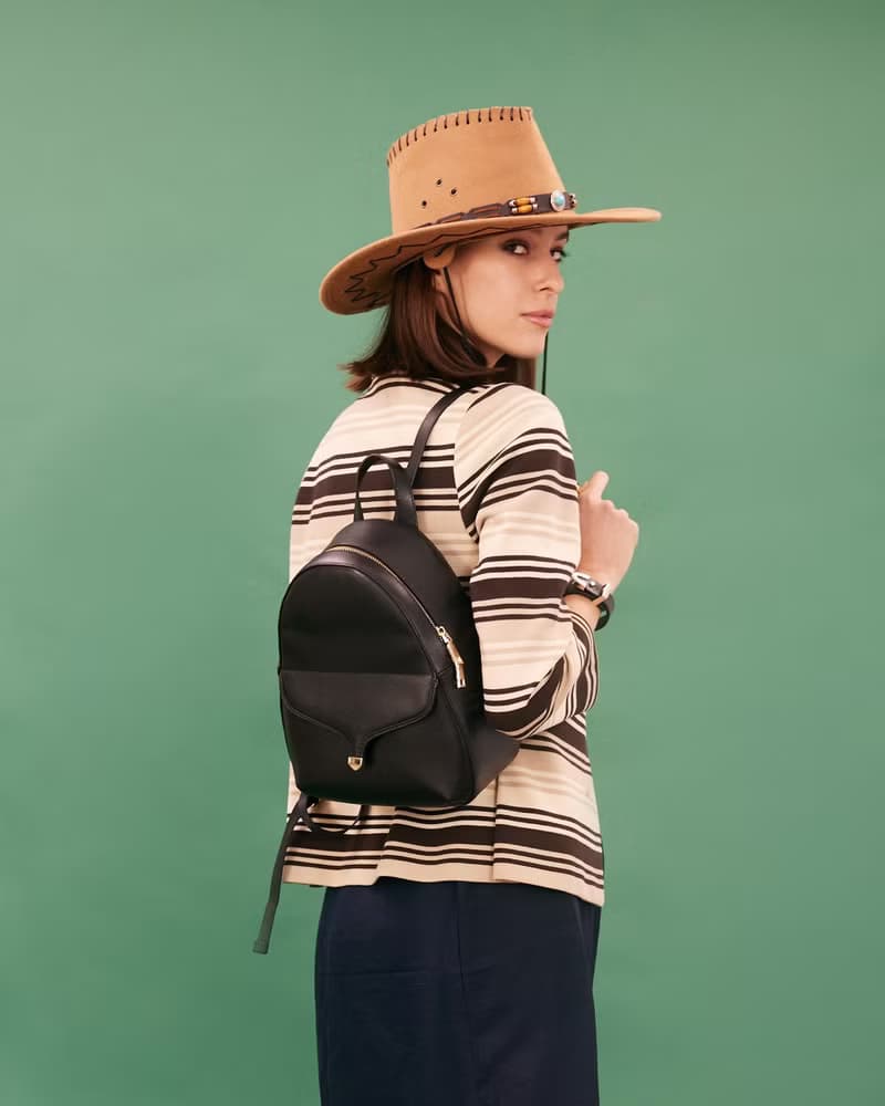 Mojito Backpack  輕身後背包 黑色背囊 日常包 肩背包 植鞣牛皮