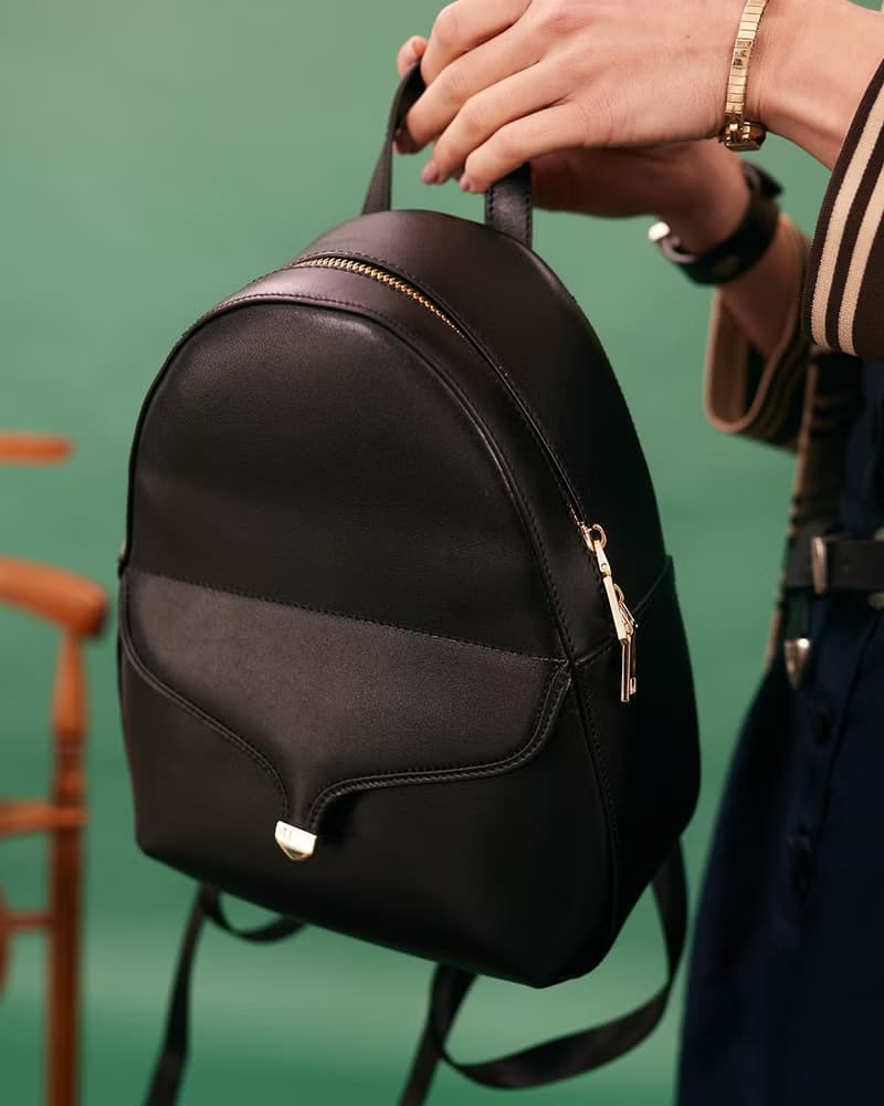 Mojito Backpack  輕身後背包 黑色背囊 日常包 肩背包 植鞣牛皮
