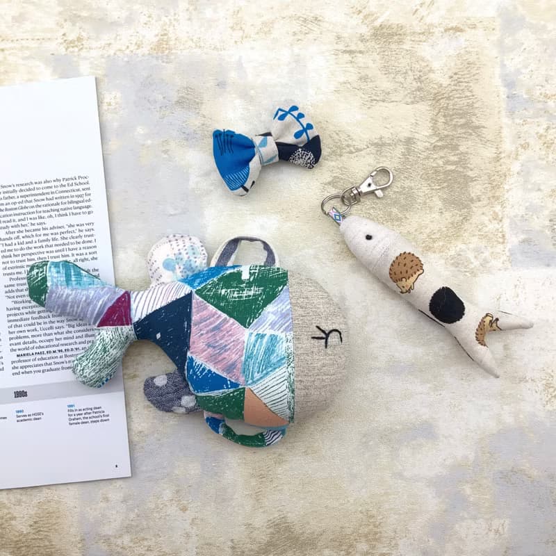 魚魚玩具/安撫布玩/滿月彌月禮物/玩偶