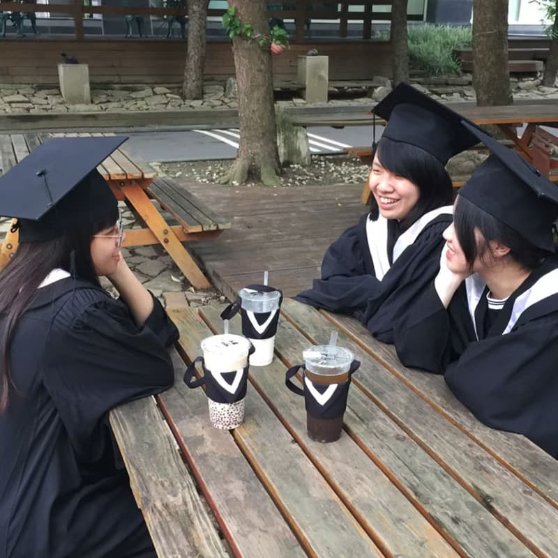 WD 經典畢業飲料提袋【亮麗橘】