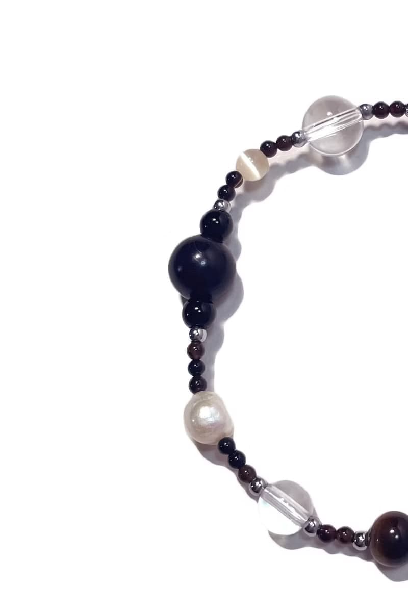 Brown Natural Stone Bracelet 013