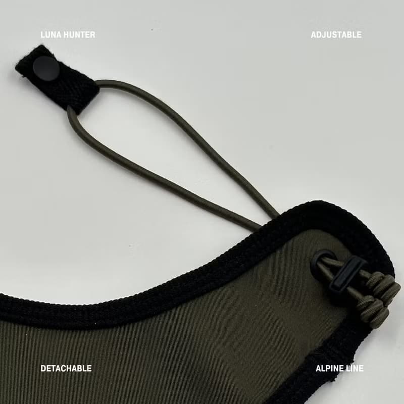 Zuuie 可調節寵物圍巾/頸圈 防水 - 軍綠色