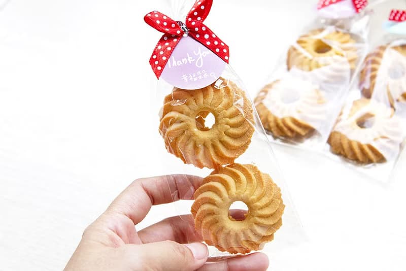 愛的圈圈乳酪餅X50份+大提籃X1個 二次進場 生日分享 手工餅乾