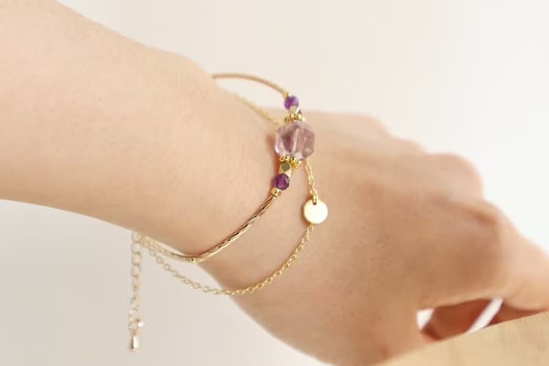 生日石系列 lIl|二月|紫水晶|手鏈|提升學業運|提升集中力|招貴人