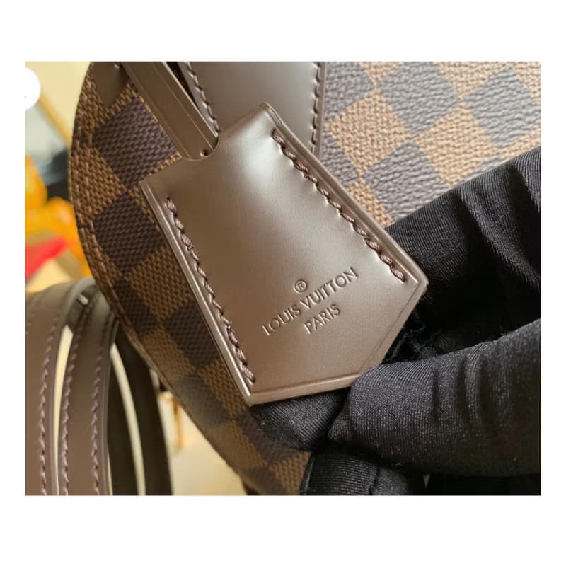Louis Vuitton Alma BB Damier Ebene 經典格紋款 未使用近新