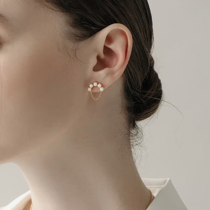 珠光典雅 / Cleo earrings 一對