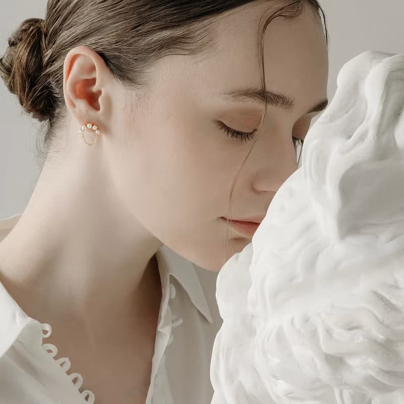 珠光典雅 / Cleo earrings 一對