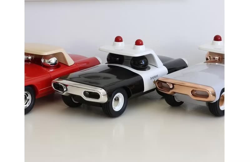 Playforever 復古造型警車 (黑白)