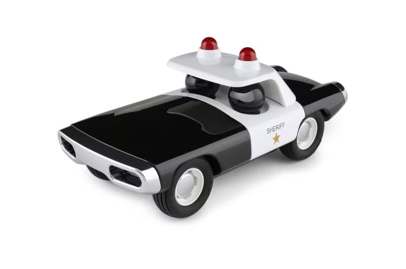 Playforever 復古造型警車 (黑白)
