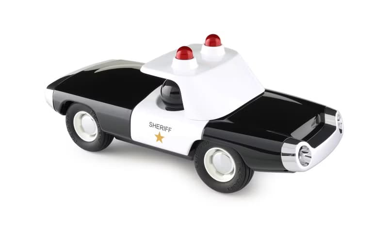 Playforever 復古造型警車 (黑白)