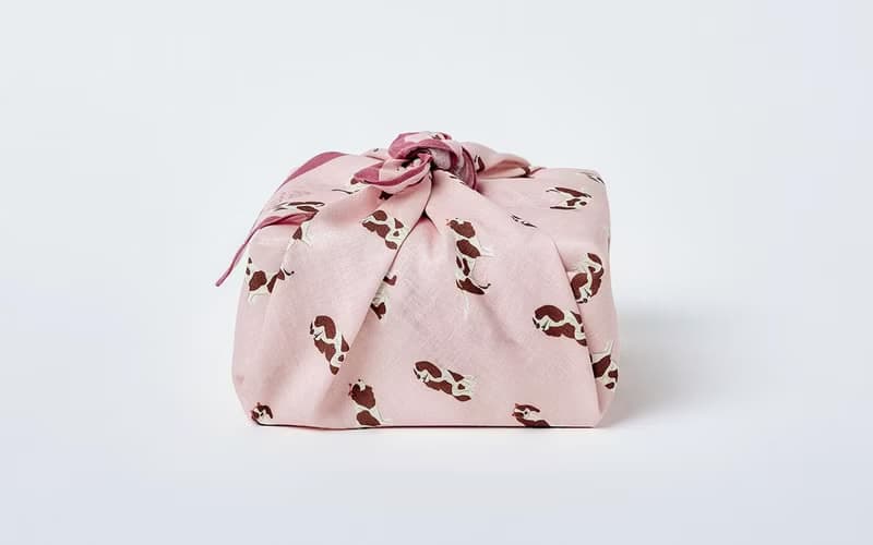 Spaniel, Cavalier Linen Wraps, Furoshiki, Scarf, Shawl, Headscarf