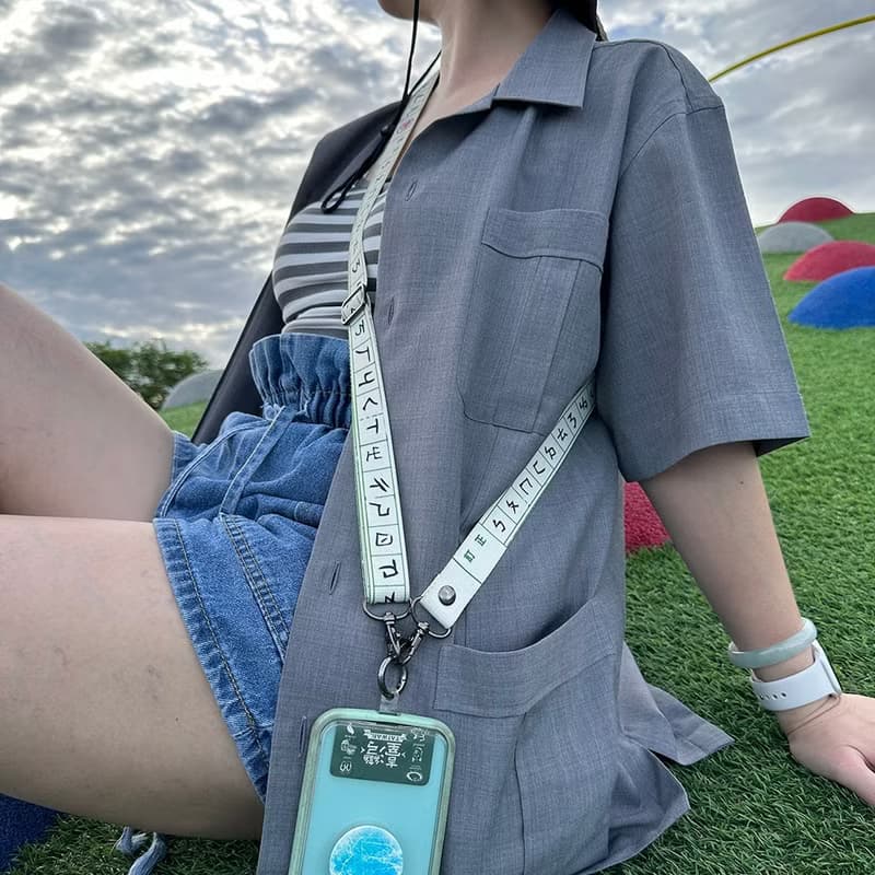 側背手機掛繩 Crossbody Phone Strap - 注音 禮物推薦