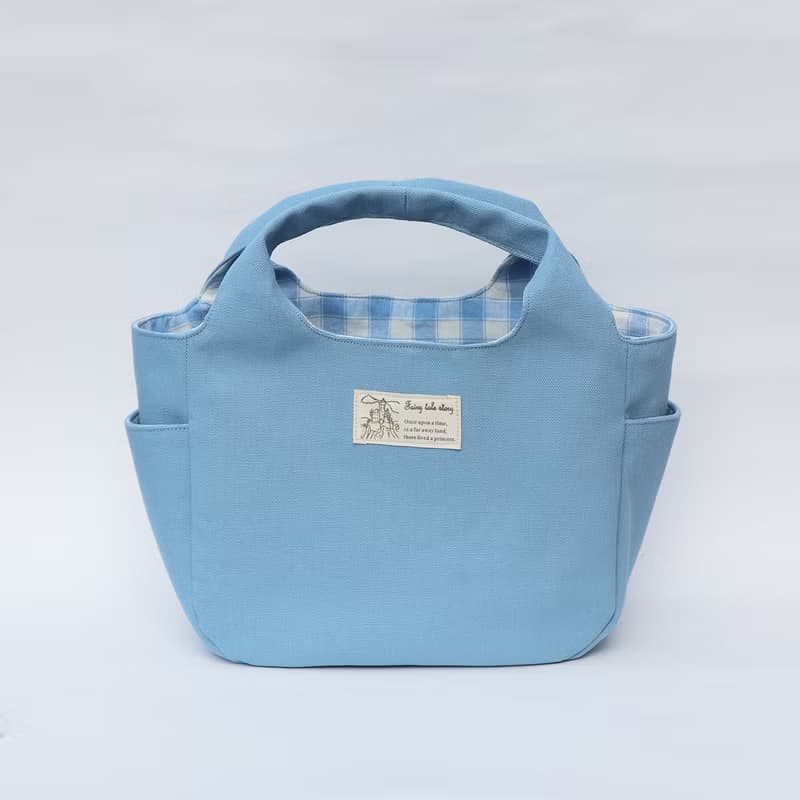【MY HANDMADE】大容量提袋 l 日本棉布、帆布