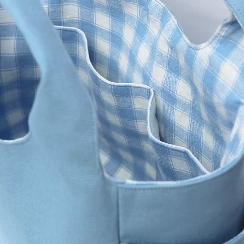 【MY HANDMADE】大容量提袋 l 日本棉布、帆布