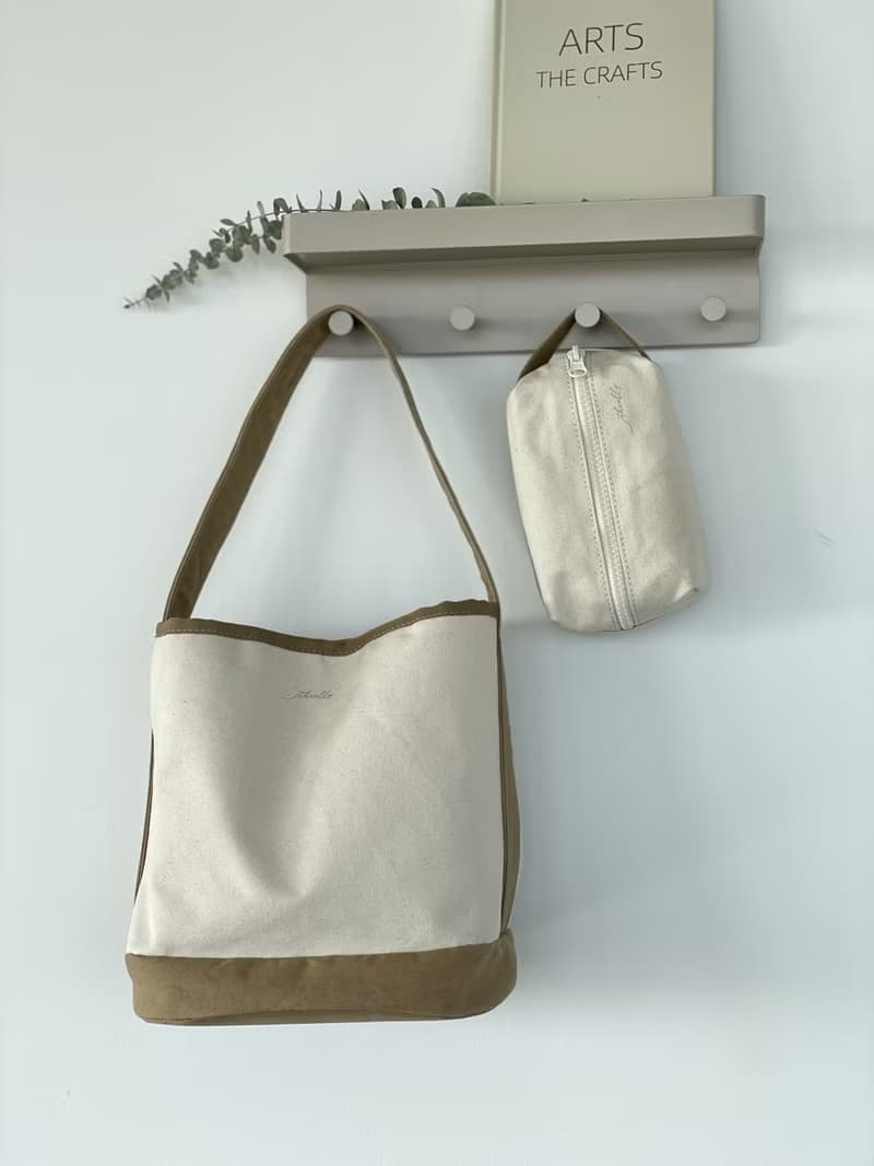 韓國 The Ally | ELIN BAG (送化妝袋) | 米色 | 手袋 單肩包