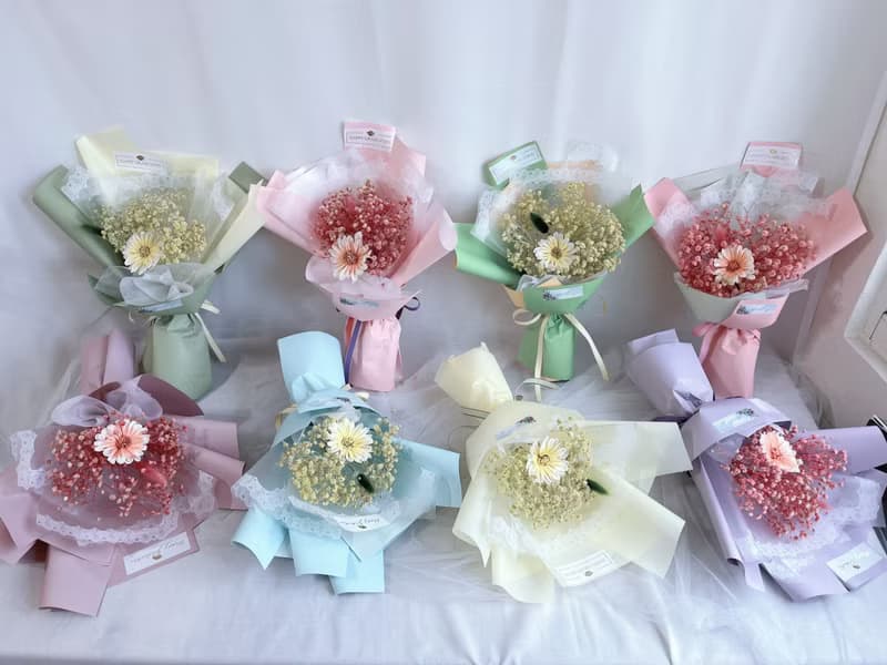 【藍芯手作】畢業花束 畢業季送禮 情人節花束 生日禮物 量多優惠