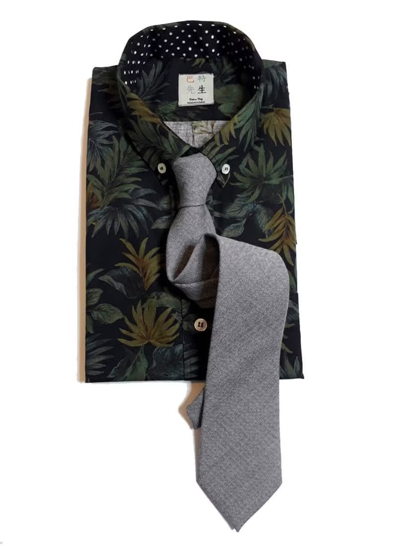 人字紋 西裝料 領帶 Neckties