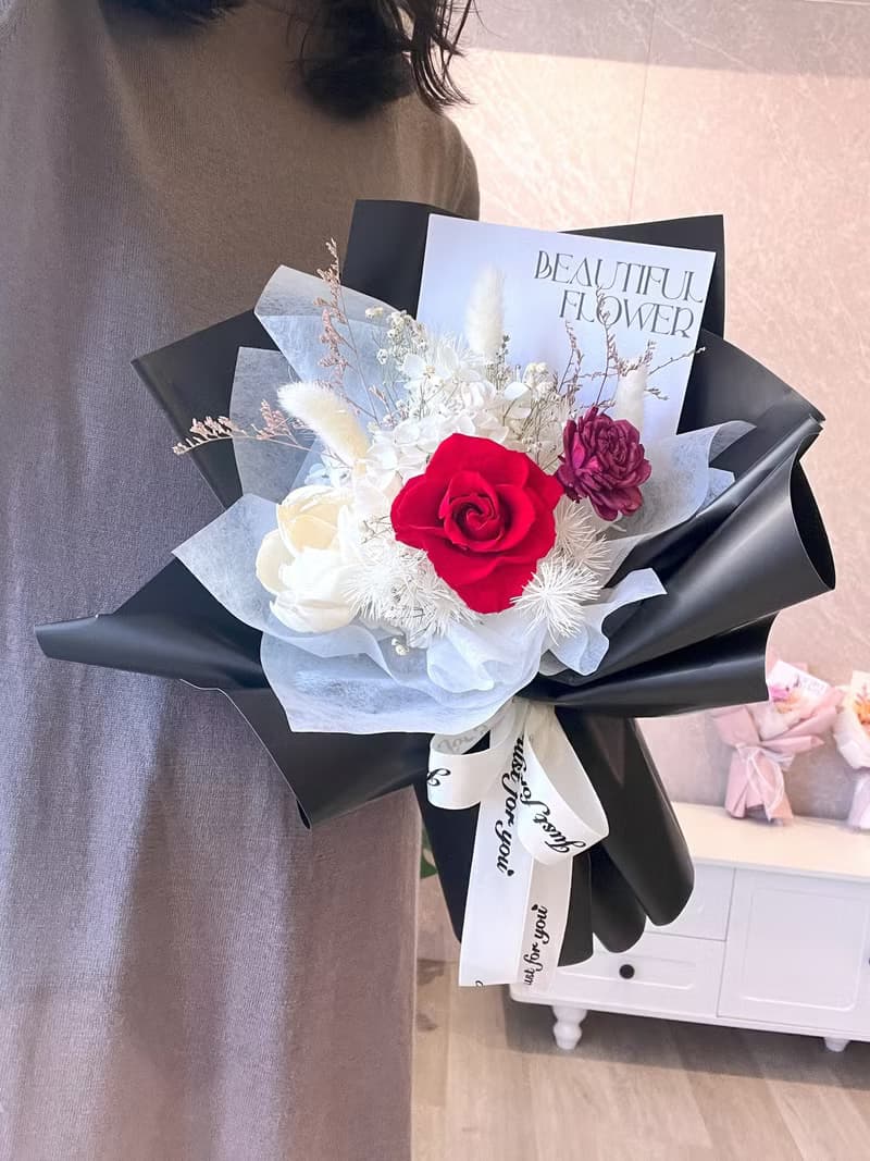 七夕熱戀首選・永生花束