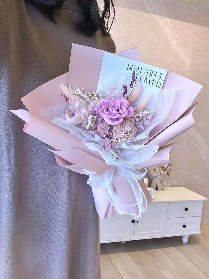 七夕熱戀首選・永生花束