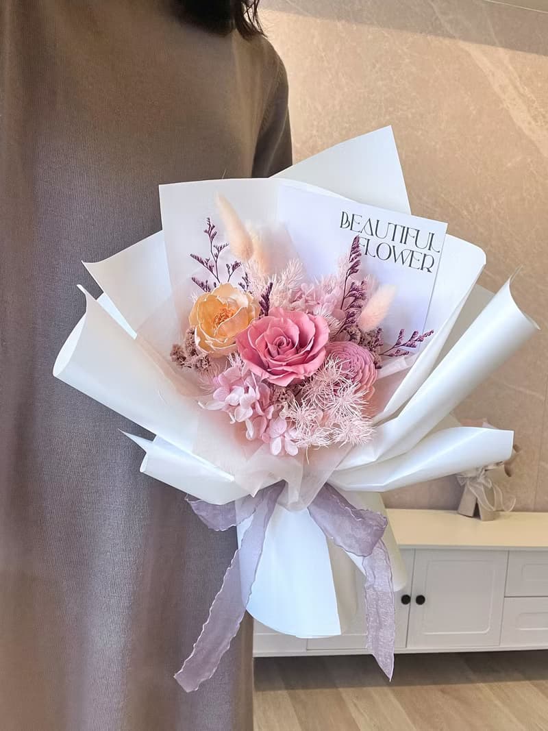 七夕熱戀首選・永生花束