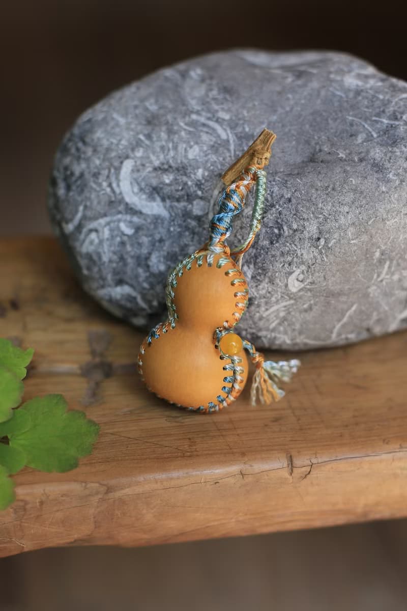 No.8-原創 & 天然迷你葫蘆 香囊 | 全手工藏式編繩