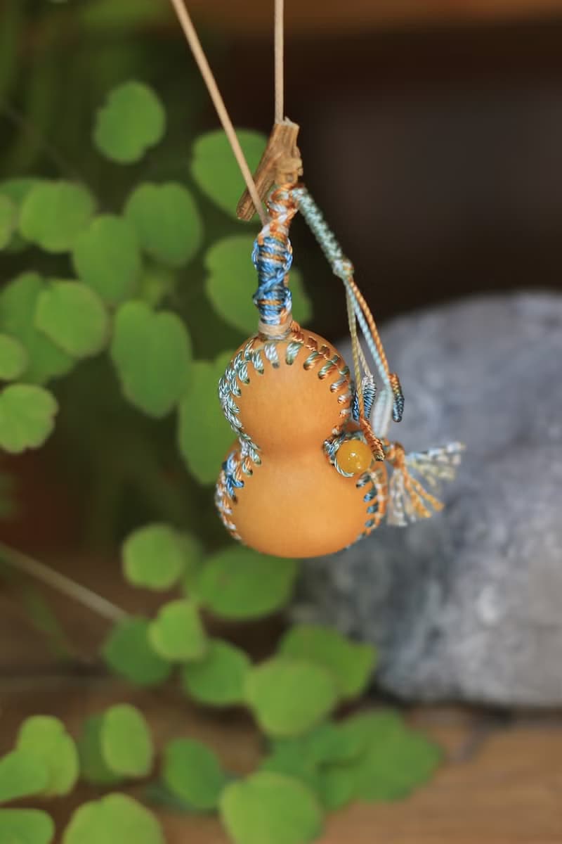 No.8-原創 & 天然迷你葫蘆 香囊 | 全手工藏式編繩