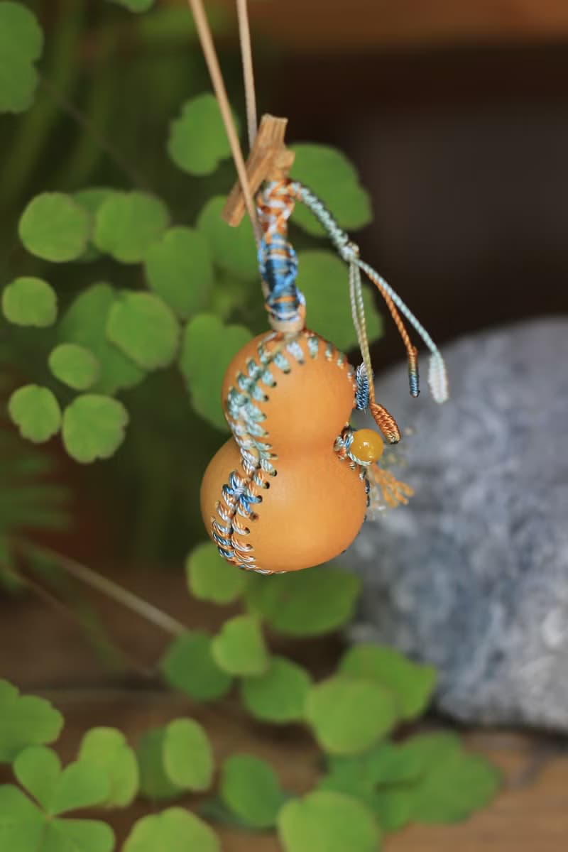 No.8-原創 & 天然迷你葫蘆 香囊 | 全手工藏式編繩