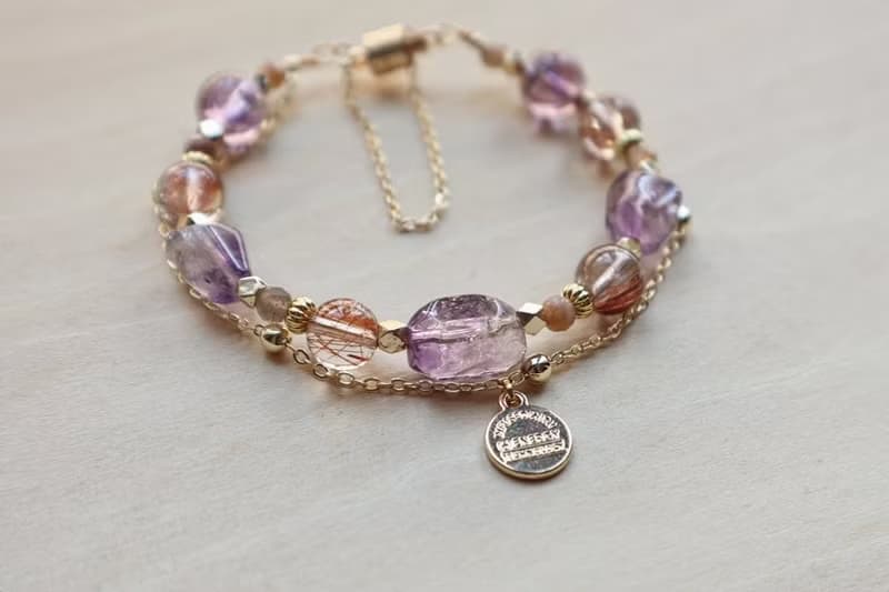 紫超七系列|雙鏈手鏈|利姻緣|增加魅力|促進人際關係|智力開發