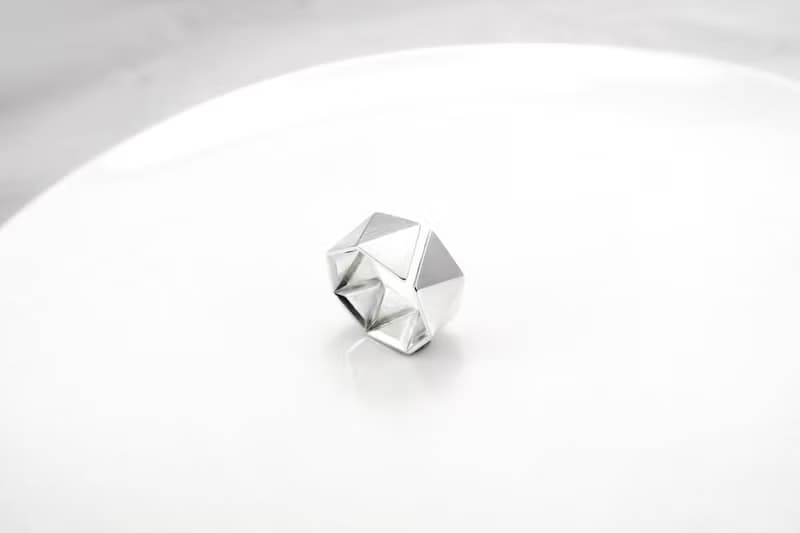 續未來 三角形(大) 925純銀戒指-64DESIGN