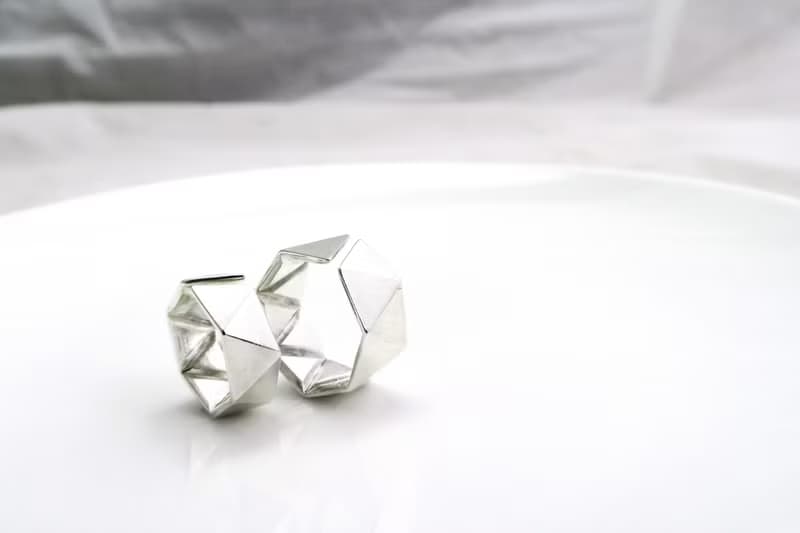 續未來 三角形(大) 925純銀戒指-64DESIGN