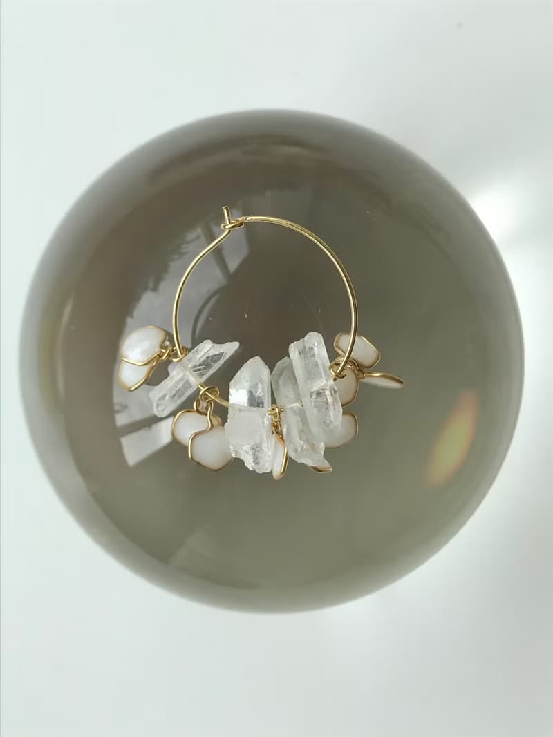 在花叢中徜徉耳環/耳夾可