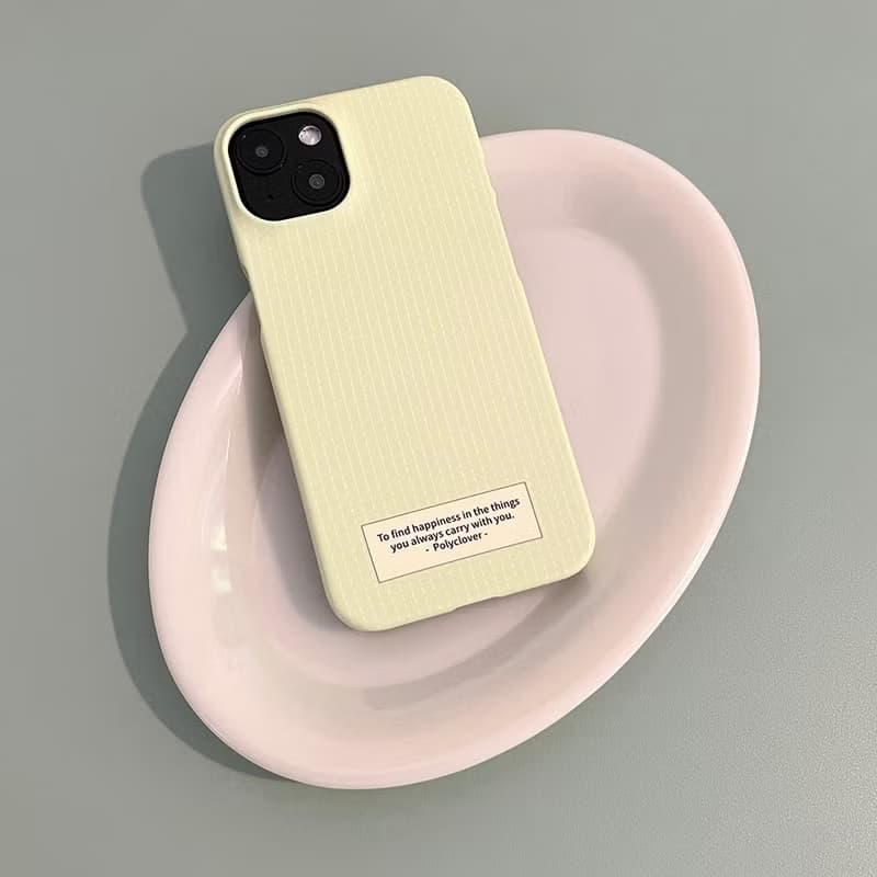 yellow green dotted line iphone case