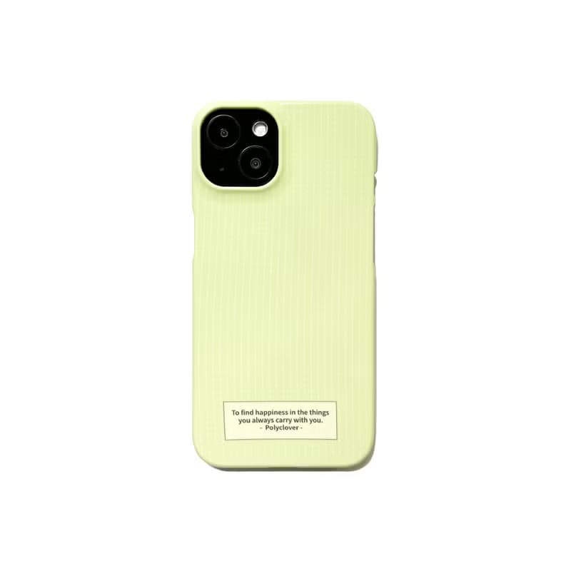 yellow green dotted line iphone case