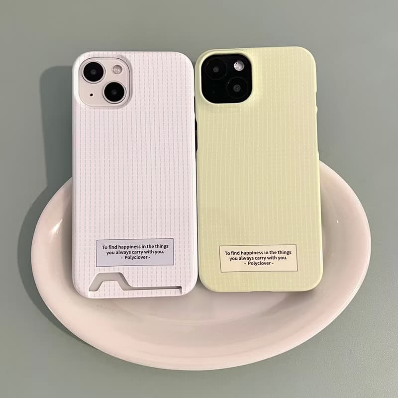yellow green dotted line iphone case