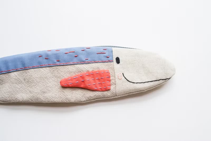 Travelling Tuna cutlery pouch - Nordic