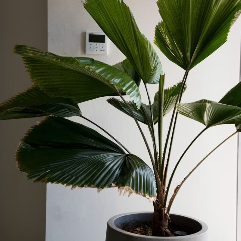 【室內盆栽】圓葉蒲葵盆栽 開幕盆栽 盆栽送禮 升遷送禮 發財樹