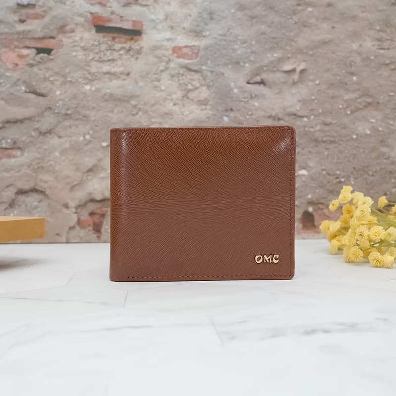 10卡1照-馬鬃紋-上下翻活頁牛皮短夾28801(棕色)