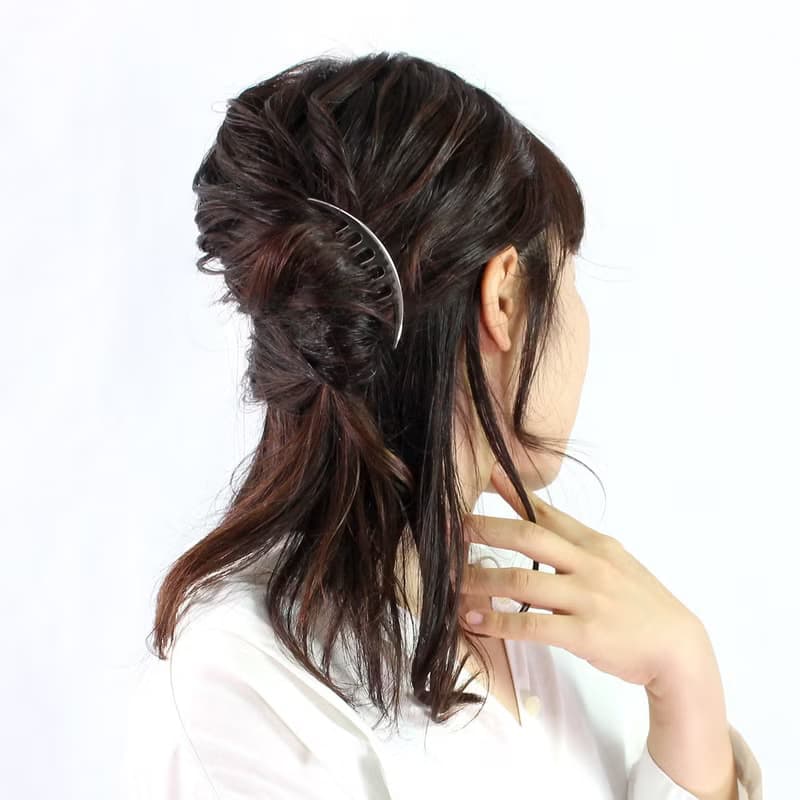 KANZASHI Comb 【Arc liner comb / Silver】